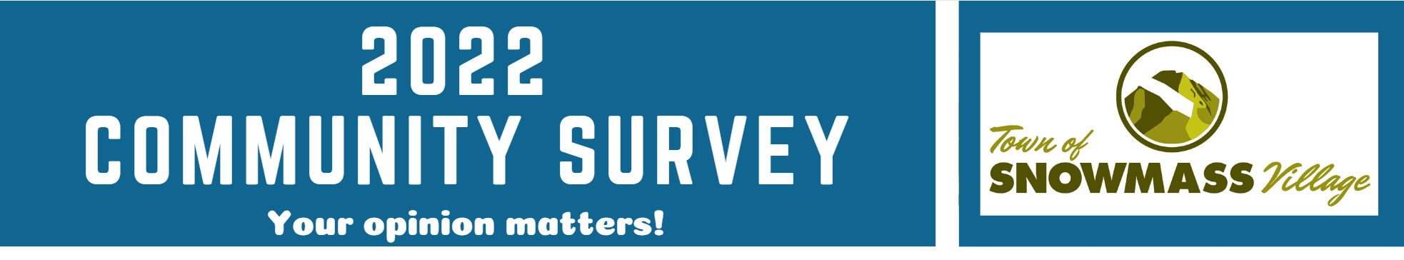 2022 Community Survey Banner