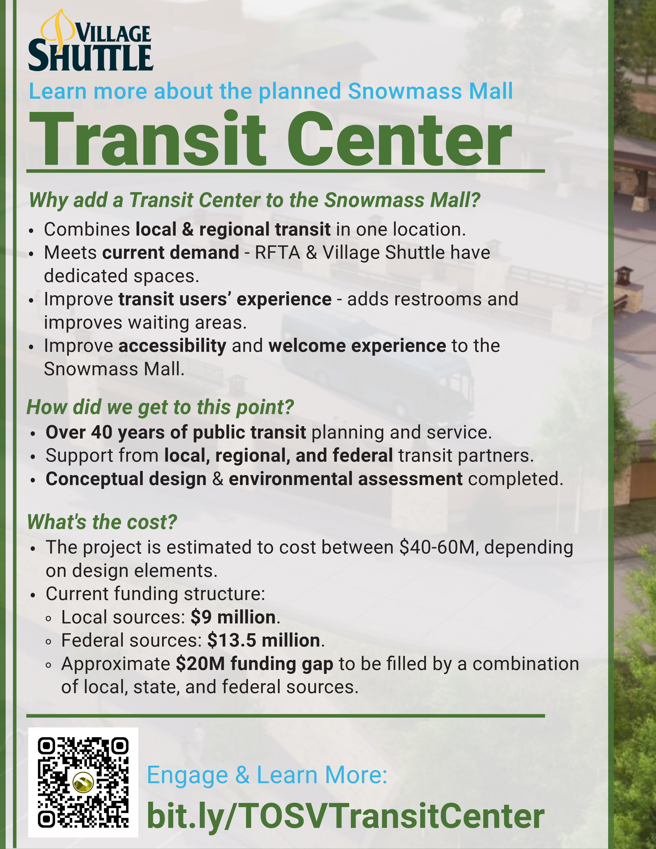 Transit Center Info Sheet